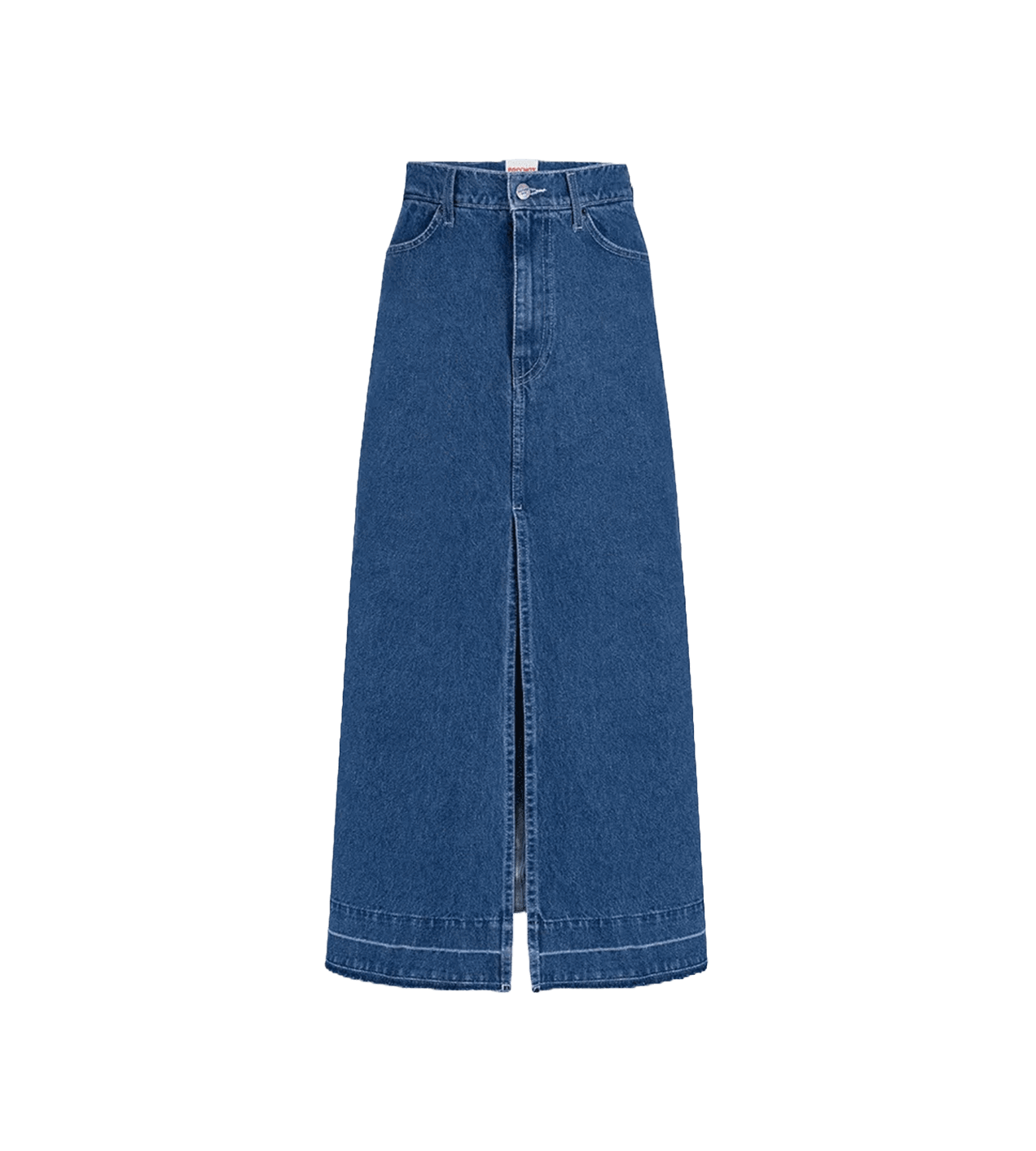 Denim Midi Skirt
